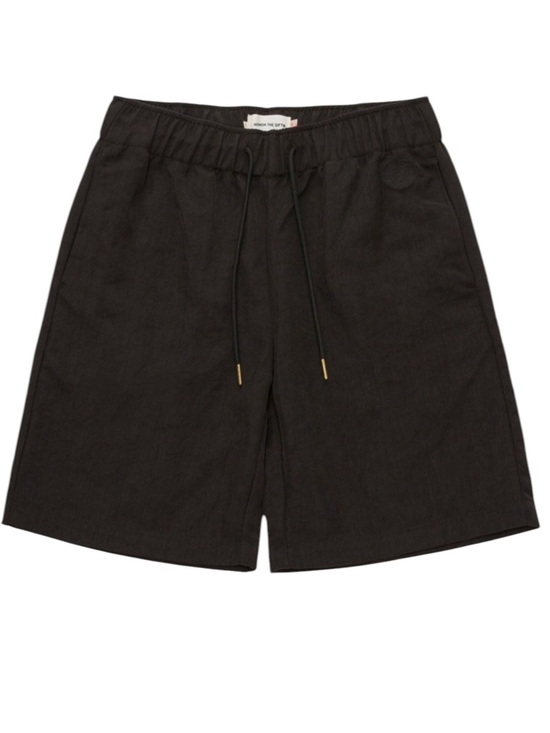 Honor The Gift Pants - Honor The Gift Black Nylon Shorts Structured Streetwear Drawstring XS